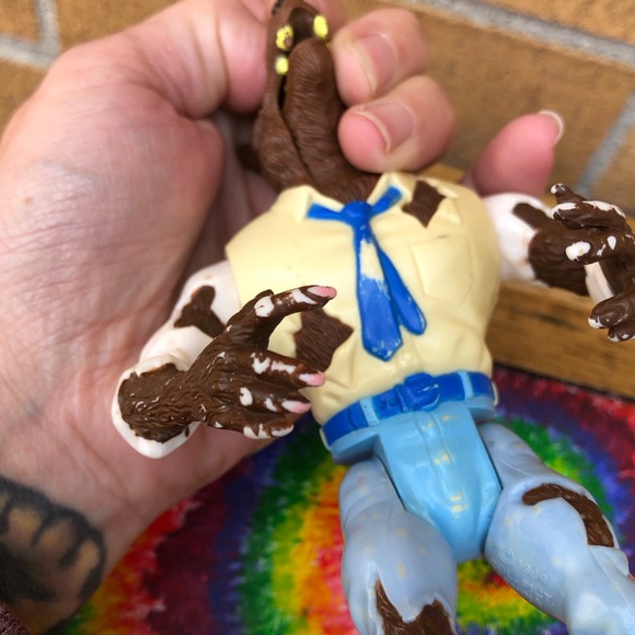 The Real Ghostbusters 1989 The Wolfman vintage action figure 80s kid 1980s retro - Picture 7 of 10